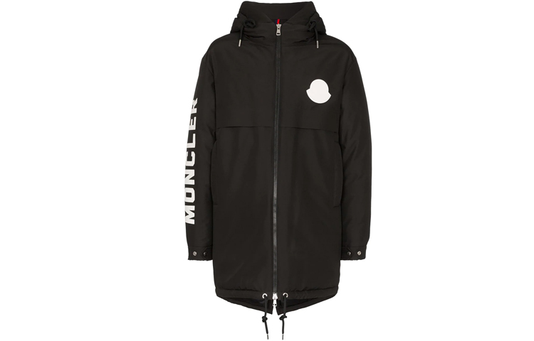 Order Moncler Charnier 黑色中性連帽大衣外套 4236005C0078