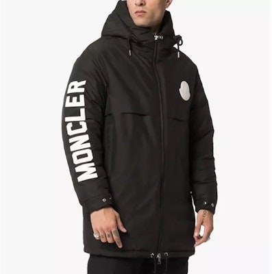 Moncler Charnier 黑色中性連帽大衣外套 4236005C0078 Sizing Moncler Charnier 黑色中性連帽大衣外套 4236005C0078
