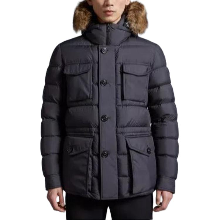 Moncler Chevreuse Short Down Jacket Unisex Black Hooded Puffer Coat. I20911B00002549SK999 圖 4
