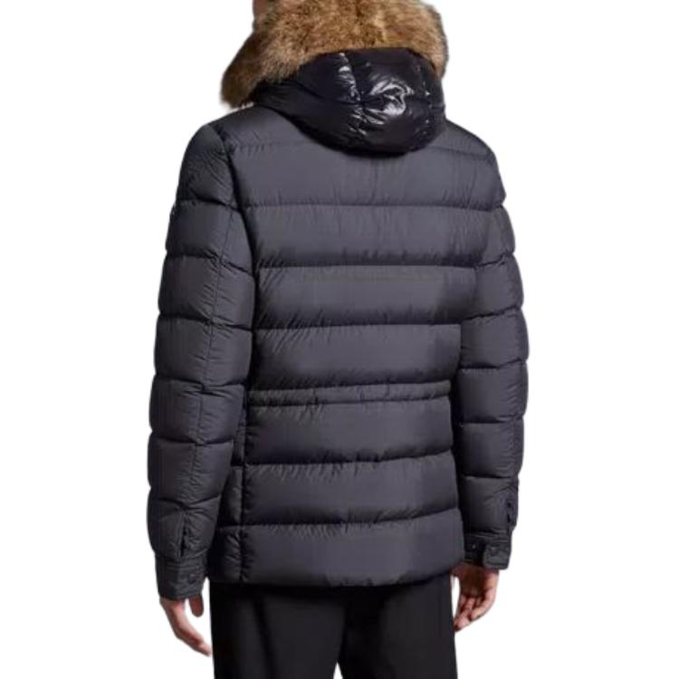 Moncler Chevreuse Short Down Jacket Unisex Black Hooded Puffer Coat. I20911B00002549SK999 圖 5