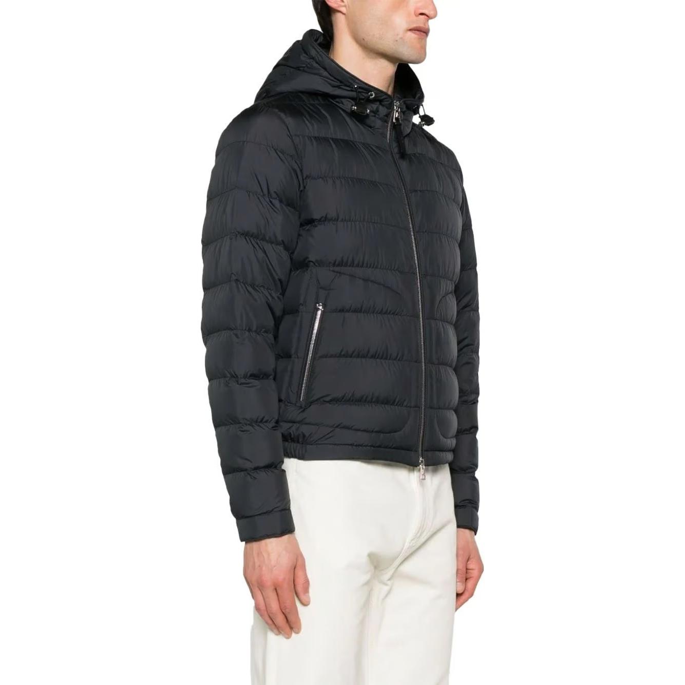 Moncler Choquart Unisex Black Hooded Down Jacket Long Sleeve Zip-Up J10911A00095549SK999 圖 3
