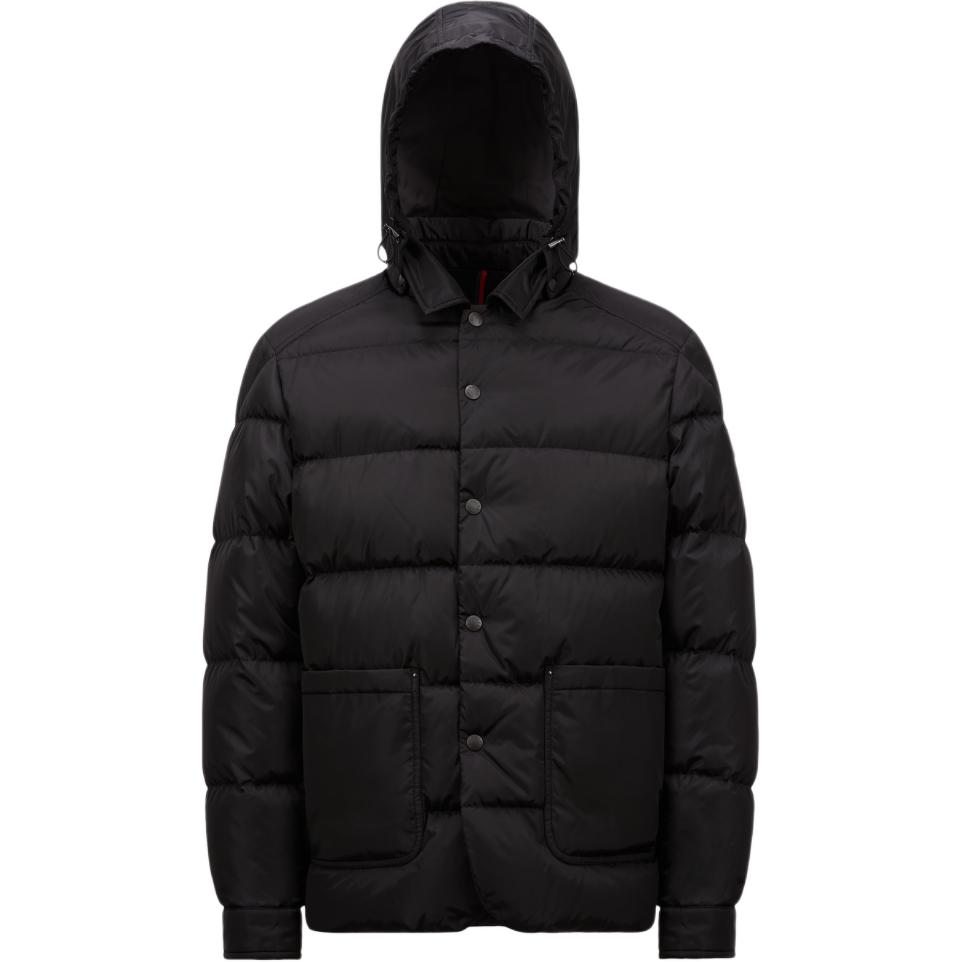 Moncler Ciareido  Black Down Jacket with Detachable Hood Short Style. J20911G00027539ZD999 圖 2