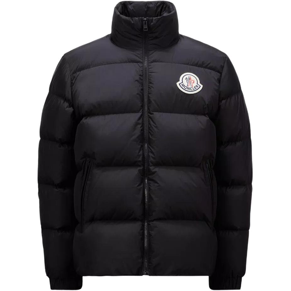 Order Moncler Citala FW24 Chaqueta Unisex Corta de Plumas con Logo - Negra. J20911A000745396L999