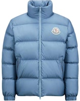 Moncler Citala Series FW24 Light Down Jacket Unisex Pale Blue with Logo Patch J20911A000745396L71G Moncler Citala Series FW24 Light Down Jacket Unisex Pale Blue with Logo Patch J20911A000745396L71G