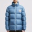 Shop Moncler Citala 系列 FW24 浅蓝色轻羽绒外套 男女通用 带徽标贴牌 J20911A000745396L71G