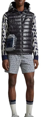 Moncler Clai Unisex Black Sleeveless Hooded Down Vest Jacket. J10911A00057595ZJ999 Lookbook Moncler Clai Unisex Black Sleeveless Hooded Down Vest Jacket. J10911A00057595ZJ999