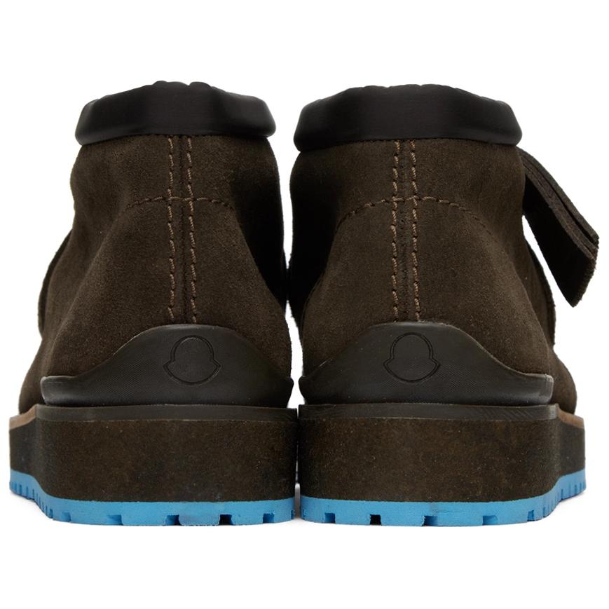 Moncler Clarks Short Boot Slip-On 'Brown Suede' 圖 4
