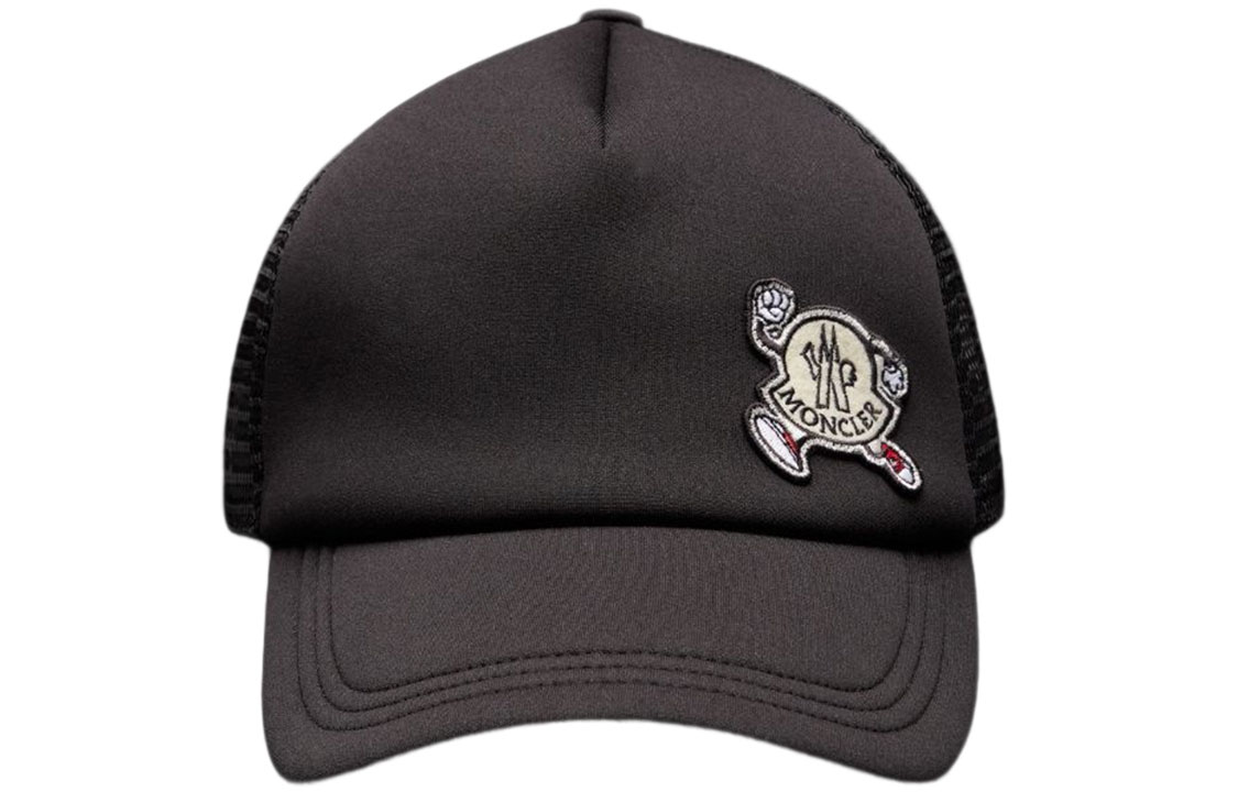 Order Moncler Classic Logo Cotton Baseball Cap for Men. I10913B000130U155999