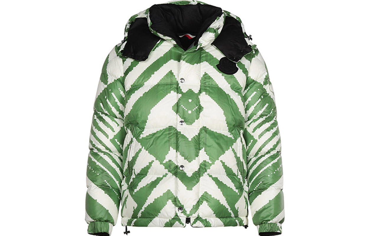 Order Moncler 經典可翻轉連帽羽絨外套 男女  綠色 F20921A5287053A1M835