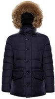 Moncler Cluny Unisex Hooded Nylon Parka Down Jacket 0911B5250268352742 Moncler Cluny Unisex Hooded Nylon Parka Down Jacket 0911B5250268352742