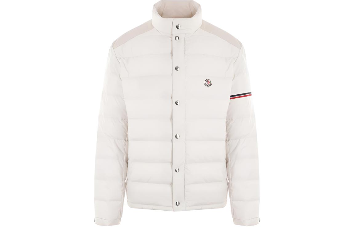 Moncler Colomb Badge Stand Collar Long Sleeve Down Jacket Unisex J10911A0001354A81034
