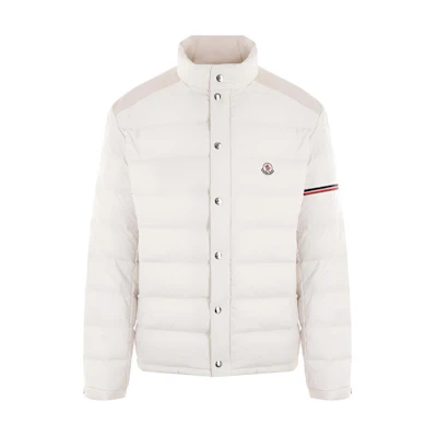 Moncler Colomb Badge Stand Collar Long Sleeve Down Jacket Unisex J10911A0001354A81034
