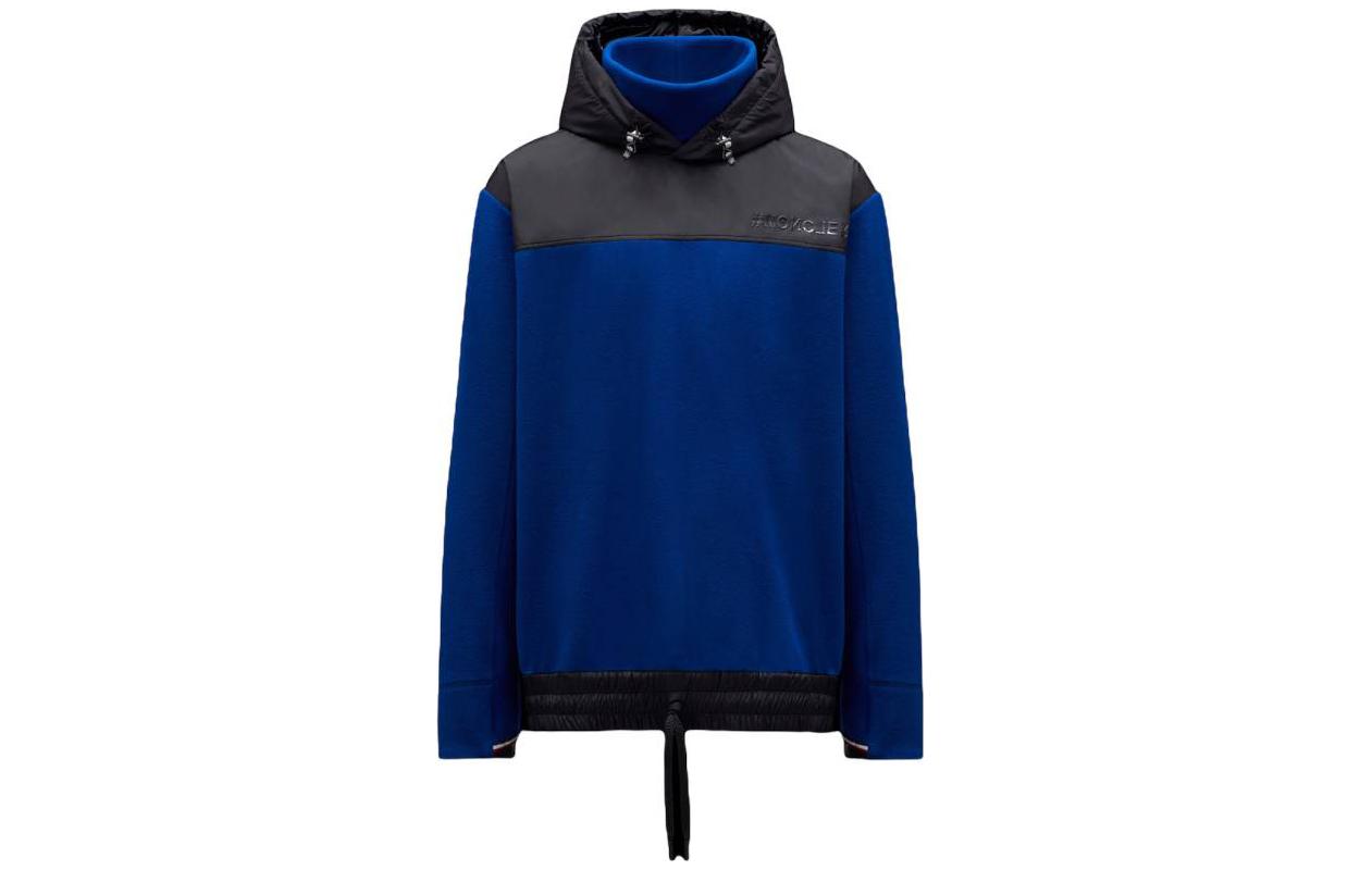Moncler Color-Block Hoodie Blue Long Sleeve G20978G0000380093755