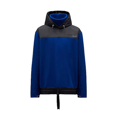 Moncler Color-Block Hoodie Blue Long Sleeve G20978G0000380093755
