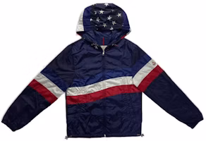 Moncler Color-Block Jacket with Striped Logo Patch 091411368554155764 Moncler Color-Block Jacket with Striped Logo Patch 091411368554155764