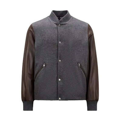Moncler Color-Block Single-Breasted Long-Sleeve Jacket I20911A00082597A6989