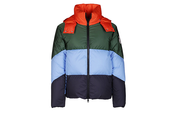 Moncler Colorblock Down Jacket with Hood - Winter Collection 1A51500C0648832