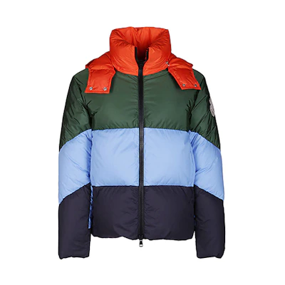Moncler Colorblock Down Jacket with Hood - Winter Collection 1A51500C0648832