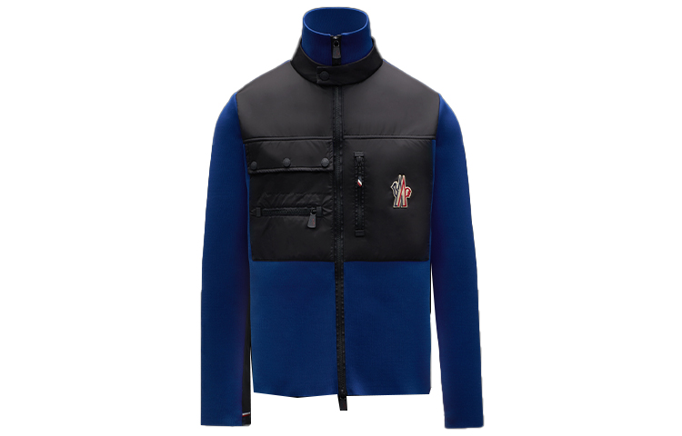 Moncler Colorblock Jacket with Thumbhole Design G20979B00007M1124740