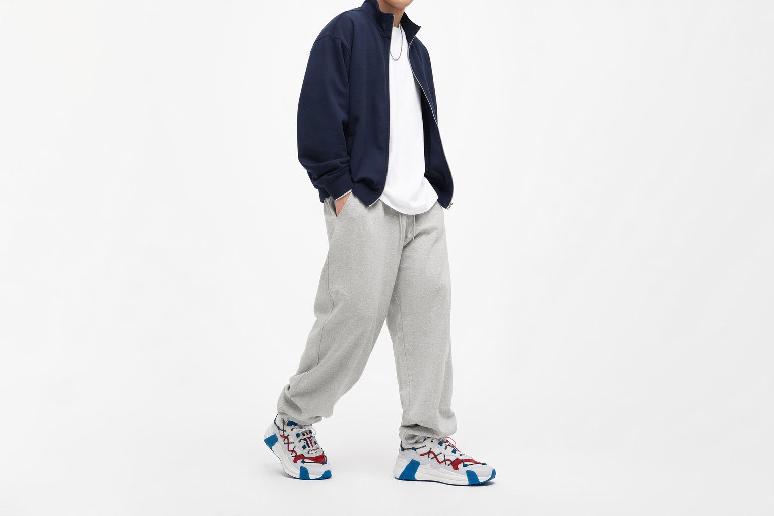Order 몽클레르 컴퍼서 로우 (흰/빨/파) H109A4M00210M1765002
