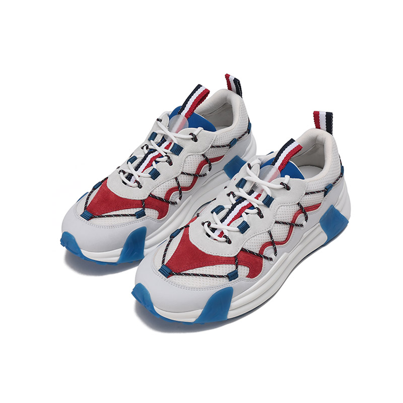 Lookbook 盟可睐Compassor低帮 '白红蓝' 运动鞋 H109A4M00210M1765002
