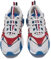 Moncler盟可睐 Compassor 织物皮革 舒適百搭 低幫 運動休閒鞋 男款 白紅藍 Shop Moncler盟可睐 Compassor 织物皮革 舒適百搭 低幫 運動休閒鞋 男款 白紅藍