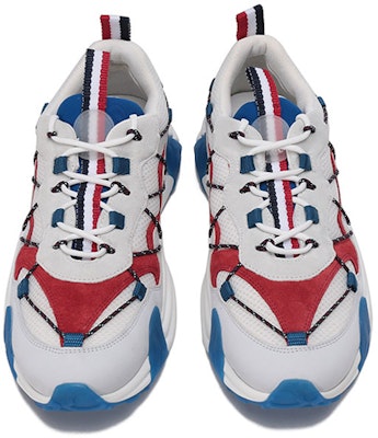 Moncler Compassor Low 'White Red Blue' H109A4M00210M1765002 Shop Moncler Compassor Low 'White Red Blue' H109A4M00210M1765002