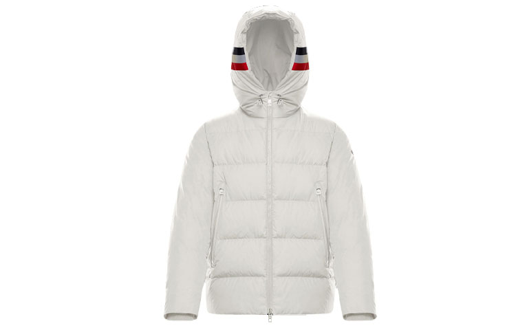 Moncler Corborant White Winter Hooded Down Jacket 0911A55600C0599034