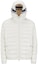 Buy Moncler Cornour Unisex White Hooded Puffer Jacket with Silicone Logo Print. J10911A00003595ZJ034