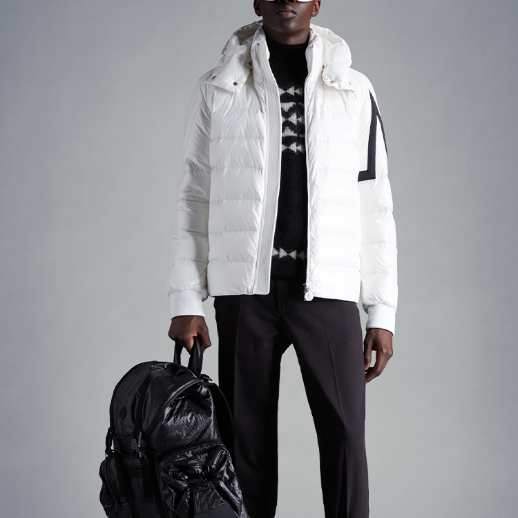 Moncler Corydale Quilted Hooded Down Jacket Unisex White. H20911A0010168950031 圖 3