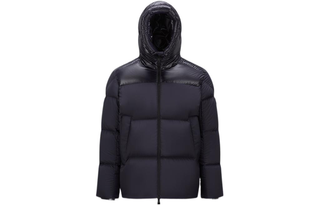 Moncler Damavand FW22  Quilted Zip Hoodie Jacket Blue H20911A0023454A81778