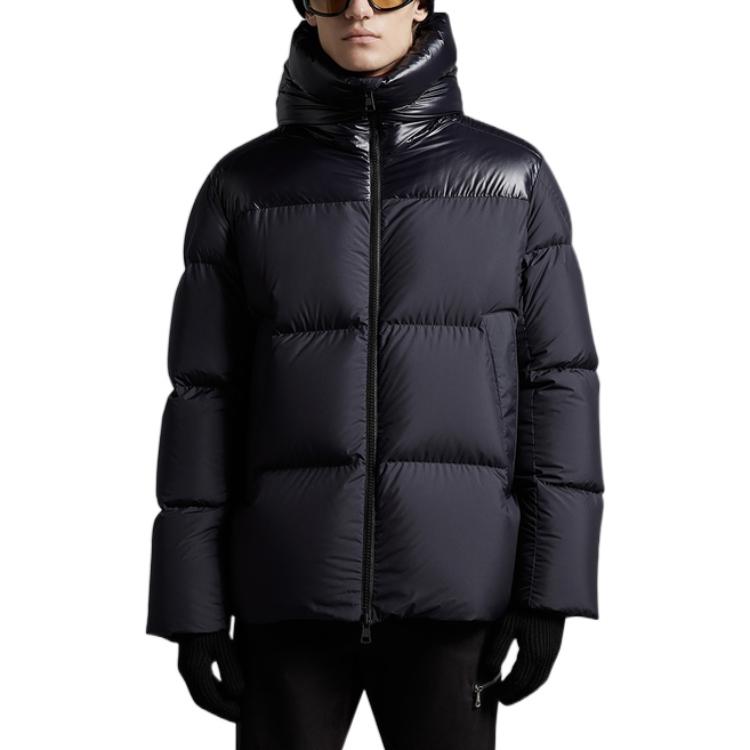 Moncler Damavand FW22  Quilted Zip Hoodie Jacket Blue H20911A0023454A81778 圖 4