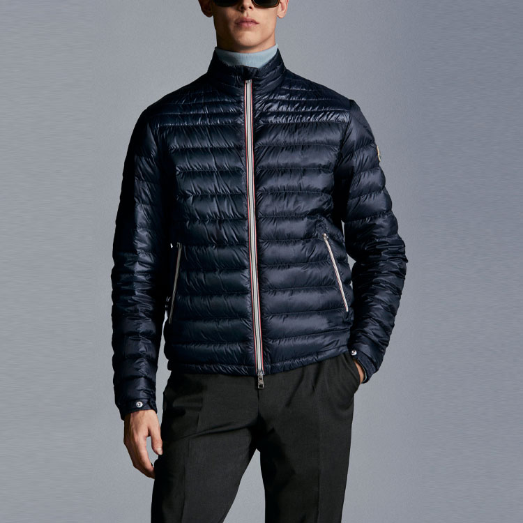 Shop 盟可睐 Daniel系列纯色海军蓝男女同款鹅绒外套 G10911A1090053279776