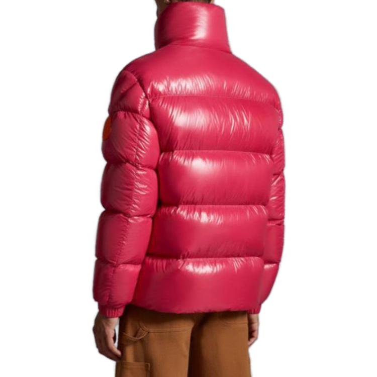 Moncler Dervox FW23 Pink Lightweight Puffer Jacket Unisex with Logo High Collar. I20911A00165595GJ560 圖 6
