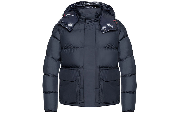 Moncler Detachable Hood Down Jacket Unisex in Dark Blue D20914133785549SM778 圖 2
