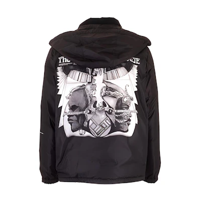 Moncler Detachable Hood Slim Fit Jacket Black 1B5201053A10999