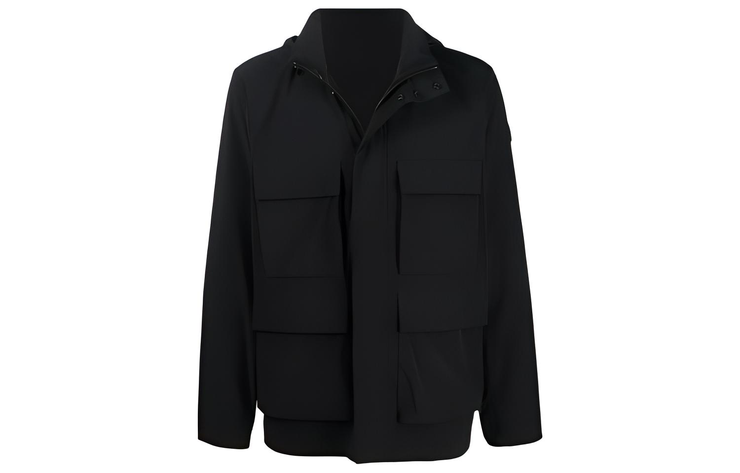 Moncler Detachable Hood Solid Color Jacket - G10911B7330053791999