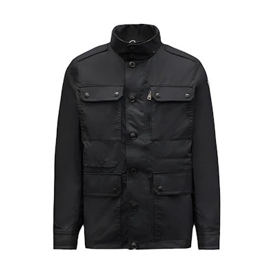Moncler Detachable Windproof Waterproof Nylon Jacket Black G10911B7180068352999