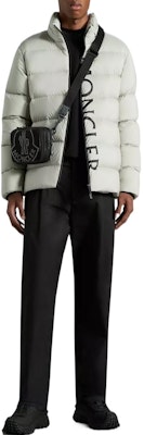 Moncler Dieng FW22 Logo Printed Puffer Jacket White H20911A0017853333901 Lookbook Moncler Dieng FW22 Logo Printed Puffer Jacket White H20911A0017853333901