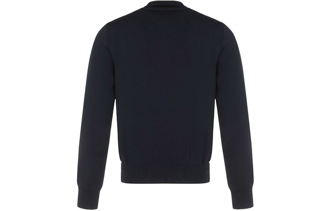 Lookbook 盟可睐深蓝色羽绒夹克开衫外套. 9B50600V910078