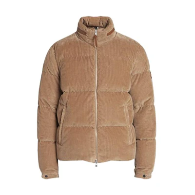 Moncler Down Jacket with Zipper, Solid Color, Stand Collar, Long Sleeves I20911A00092549UU26I