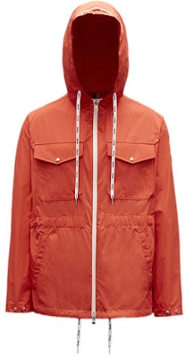 Moncler Dual-Zip Nylon Hooded Jacket Orange - Regular Fit. G10911B7380054A91320 Order Moncler Dual-Zip Nylon Hooded Jacket Orange - Regular Fit. G10911B7380054A91320