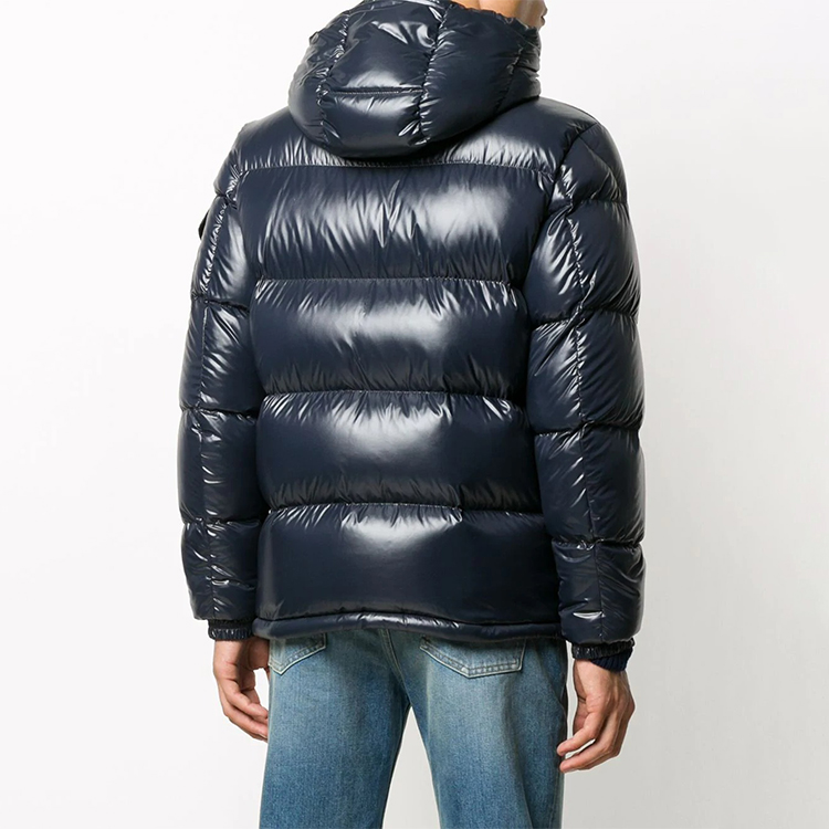 Moncler Ecrins Blue Hooded Down Jacket F20911A5450068950742 圖 5