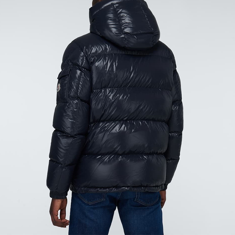 Moncler Ecrins Unisex Hooded Down Jacket in Solid Color 0911A5450068950742 圖 5
