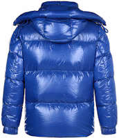 Lookbook Moncler 電光藍羽絨連帽冬季外套 F20911B580006895073L