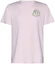 Buy モンクレール 刺繍ロゴ クルーネック Tシャツ ライトピンク 8C000178390T506