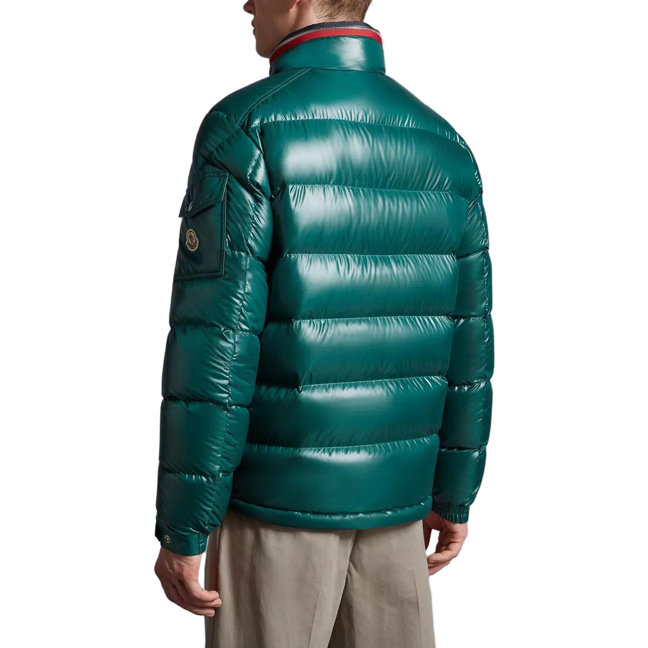 Moncler Emerald Green Zip-Up Hooded Down Jacket I20911A00023595ZJ866 圖 4