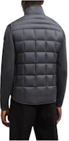 Details for Moncler Estagnous 男女同款純色灰色無袖拉鍊背心。 J20911A00102596K7927
