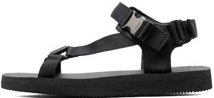 Moncler Fabric Buckle Round-Toe Fashion Sandal 'Black' H109A4L00050M1657999 Moncler Fabric Buckle Round-Toe Fashion Sandal 'Black' H109A4L00050M1657999
