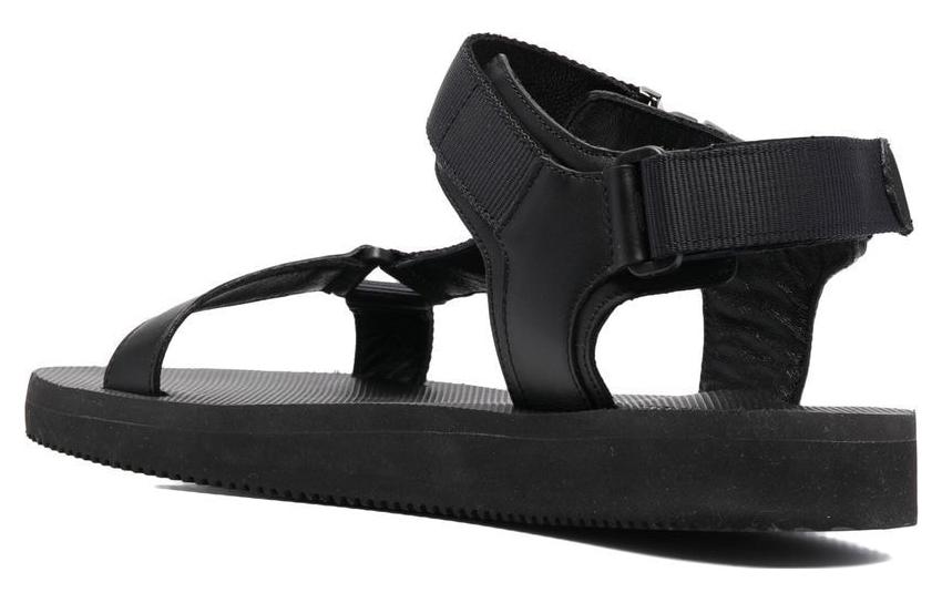 Shop Sandalia de Moda Moncler con Hebilla y Punta Redonda 'Negra'. H109A4L00050M1657999